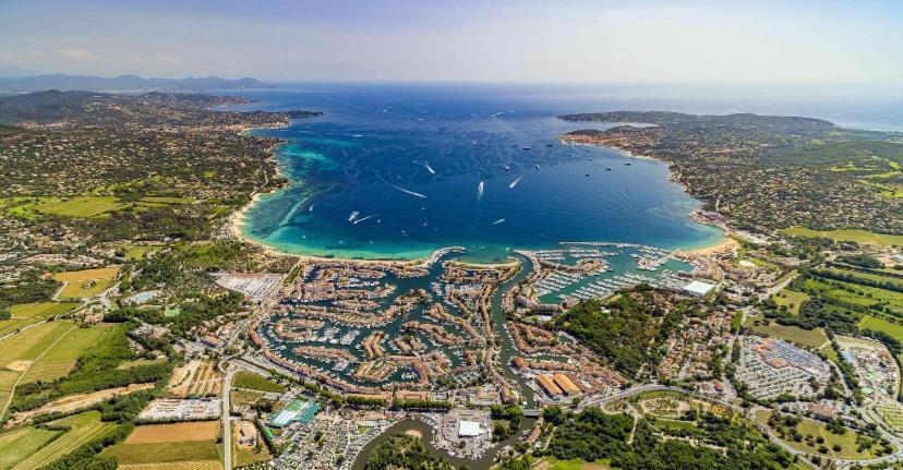 2 Bedrooms, 15 Min Walk To Beach, Ac, Pool & Fiber Internet In A Quiet, Private Gated Domain 5Kms To St Tropez Cogolin Exterior photo